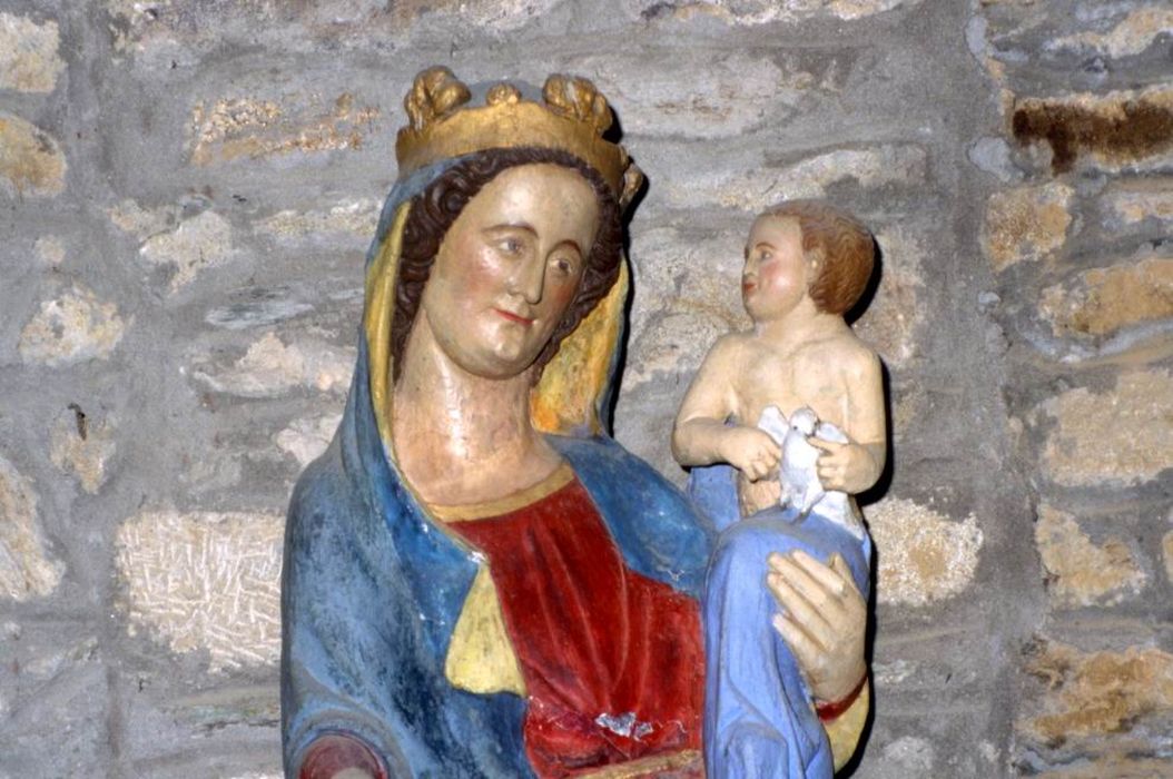 statue : Vierge à l'Enfant