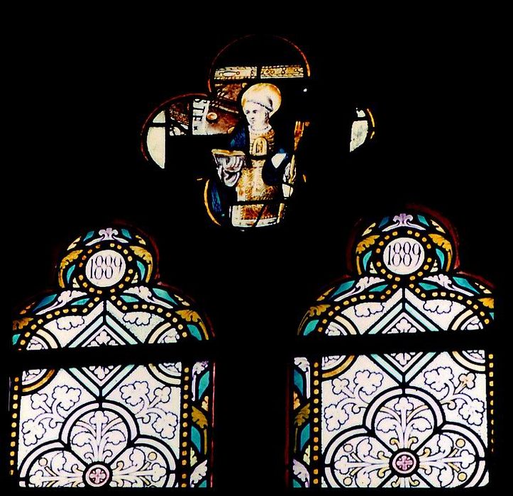 verrière : saint Laur