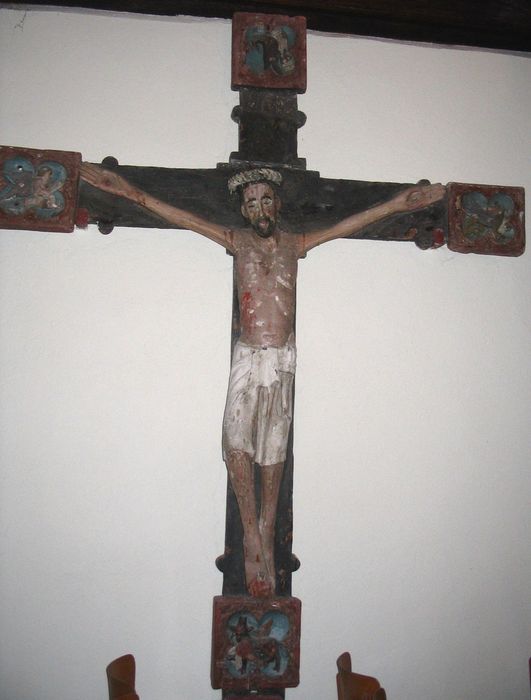 statue : Christ - © Ministère de la Culture (France), Conservation des antiquités et des objets d’art du Morbihan, tous droits réservés