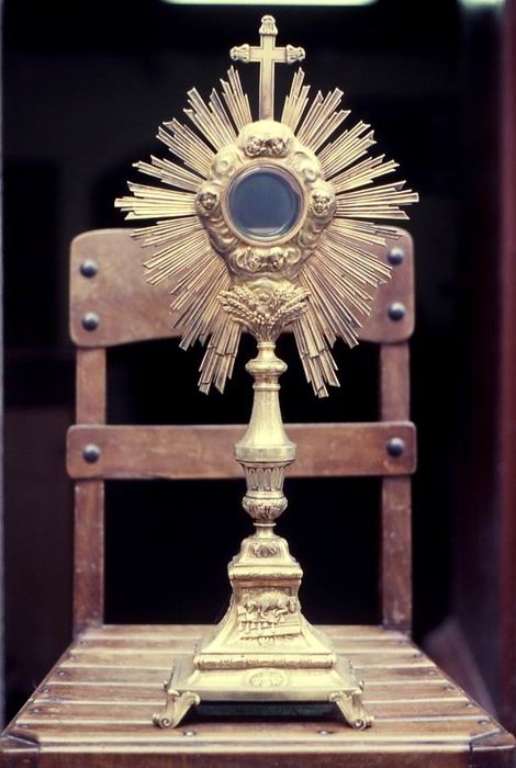 ostensoir n°1 - © Ministère de la Culture (France), Conservation des antiquités et des objets d’art du Morbihan, tous droits réservés
