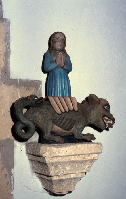 Statue : Sainte Marguerite