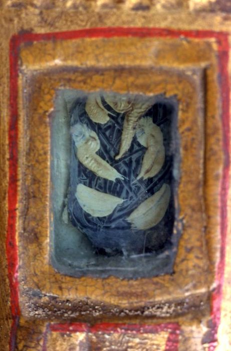 Bras-reliquaire, détail - © Ministère de la Culture (France), Conservation des antiquités et des objets d’art du Morbihan, tous droits réservés