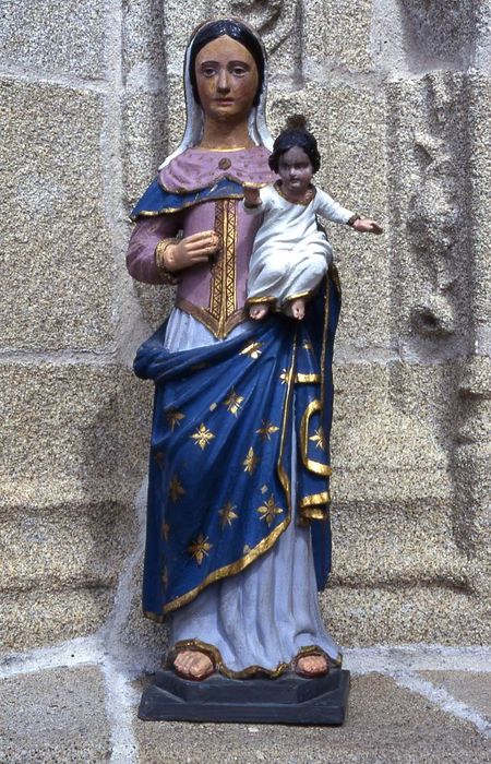 Statue : Vierge à l'Enfant dite Notre-Dame des Fleurs