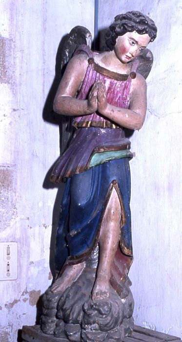 statue : Ange adorateur - © Ministère de la Culture (France), Conservation des antiquités et des objets d’art du Morbihan, tous droits réservés
