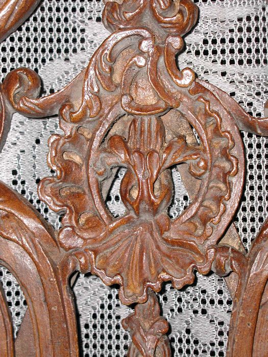 confessionnal n°3, détail - © Ministère de la Culture (France), Conservation des antiquités et des objets d’art du Morbihan, tous droits réservés