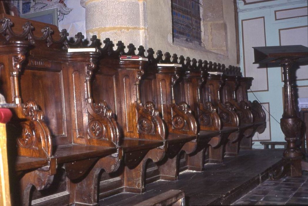stalles - © Ministère de la Culture (France), Conservation des antiquités et des objets d’art du Morbihan, tous droits réservés