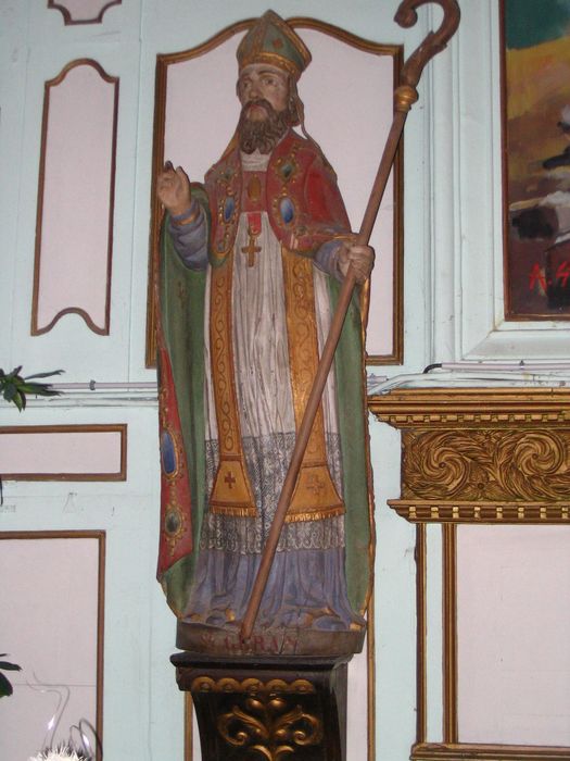 statue : Saint Gérand n°2 - © Ministère de la Culture (France), Conservation des antiquités et des objets d’art du Morbihan, tous droits réservés