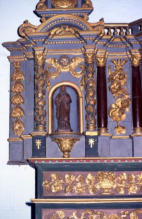 Tabernacle , détail - © Ministère de la Culture (France), Conservation des antiquités et des objets d’art du Morbihan, tous droits réservés