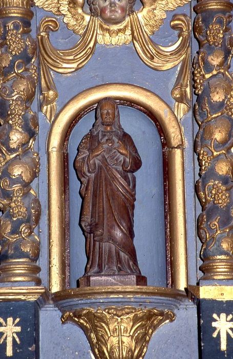 Tabernacle , détail - © Ministère de la Culture (France), Conservation des antiquités et des objets d’art du Morbihan, tous droits réservés