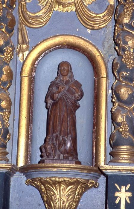 Tabernacle , détail - © Ministère de la Culture (France), Conservation des antiquités et des objets d’art du Morbihan, tous droits réservés