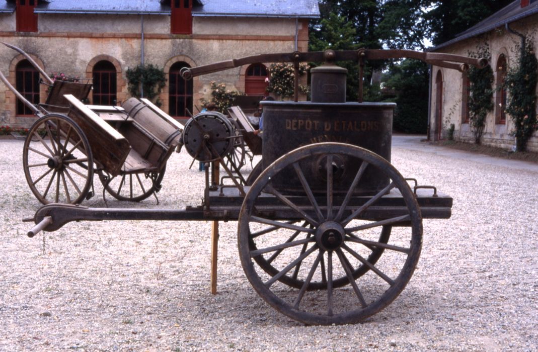 voiture hippomobile : Voiture incendie