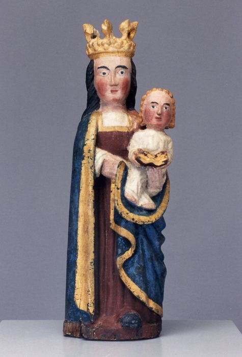 statue : Vierge à l'Enfant - © Ministère de la Culture (France), Conservation des antiquités et des objets d’art du Morbihan, tous droits réservés