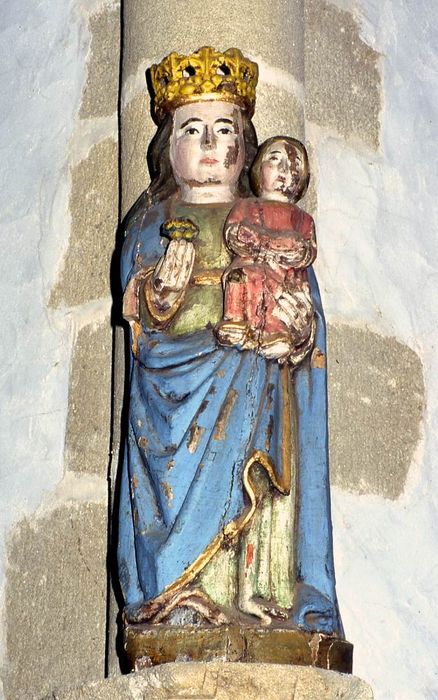 statue : Vierge à l'Enfant