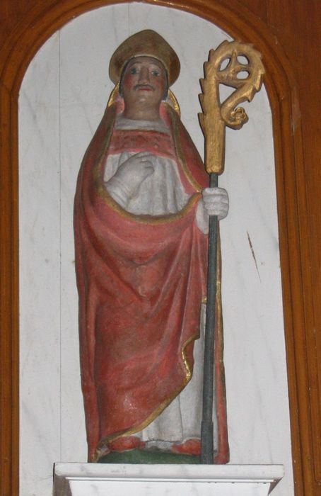 statue : Saint Eutrope - © Ministère de la Culture (France), Conservation des antiquités et des objets d’art du Morbihan, tous droits réservés