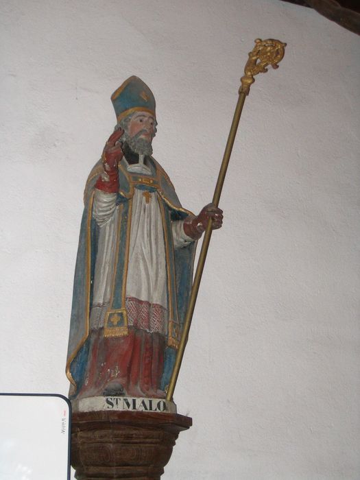 statue : Saint Malo - © Ministère de la Culture (France), Conservation des antiquités et des objets d’art du Morbihan, tous droits réservés