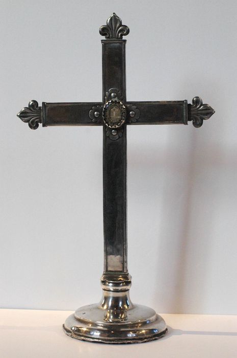croix-reliquaire de la Vraie Croix - © Ministère de la Culture (France), Conservation des antiquités et des objets d’art du Morbihan, tous droits réservés