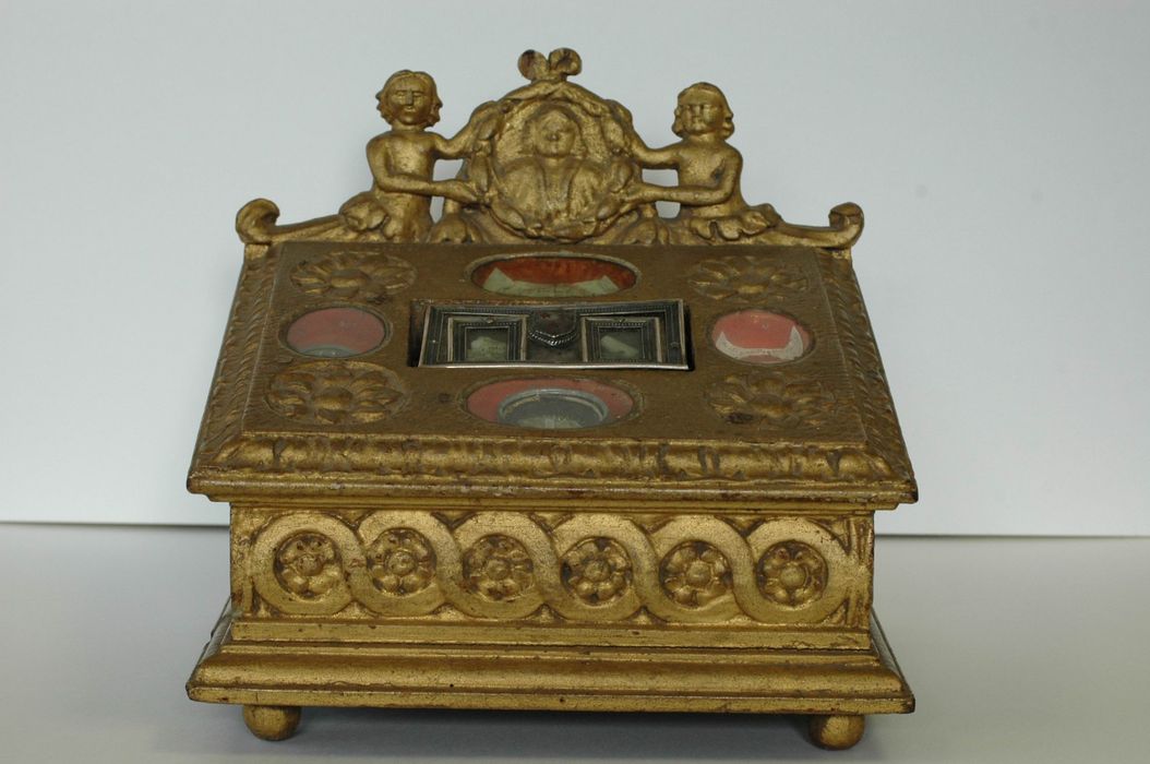 reliquaire de saint Vincent Ferrer - © Ministère de la Culture (France), Conservation des antiquités et des objets d’art du Morbihan, tous droits réservés