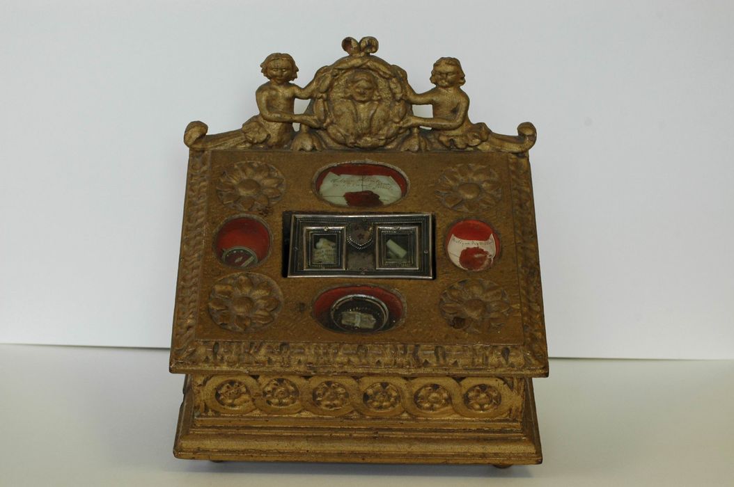 reliquaire de saint Vincent Ferrer - © Ministère de la Culture (France), Conservation des antiquités et des objets d’art du Morbihan, tous droits réservés