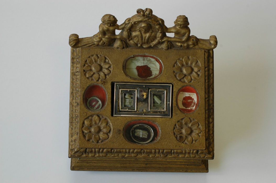 reliquaire de saint Vincent Ferrer - © Ministère de la Culture (France), Conservation des antiquités et des objets d’art du Morbihan, tous droits réservés