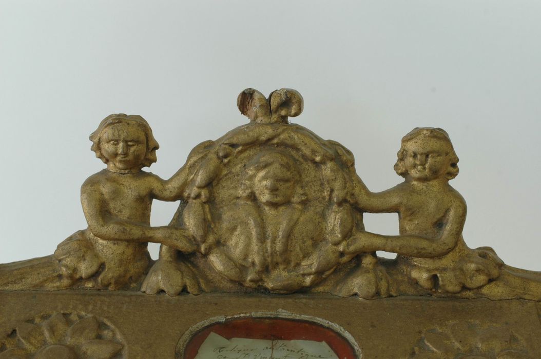 reliquaire de saint Vincent Ferrer, détail - © Ministère de la Culture (France), Conservation des antiquités et des objets d’art du Morbihan, tous droits réservés