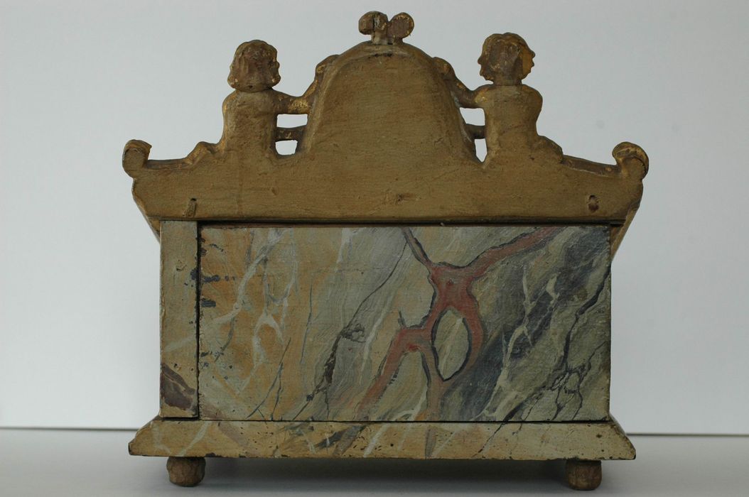 reliquaire de saint Vincent Ferrer - © Ministère de la Culture (France), Conservation des antiquités et des objets d’art du Morbihan, tous droits réservés