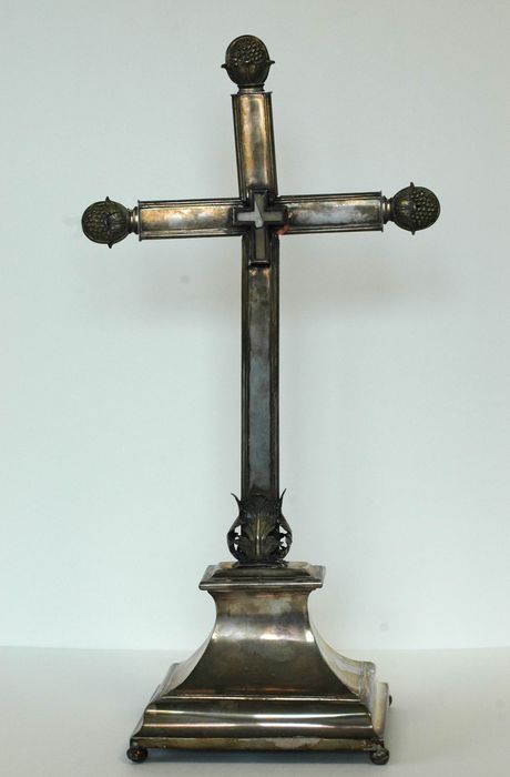 croix-reliquaire de la Vraie Croix - © Ministère de la Culture (France), Conservation des antiquités et des objets d’art du Morbihan, tous droits réservés