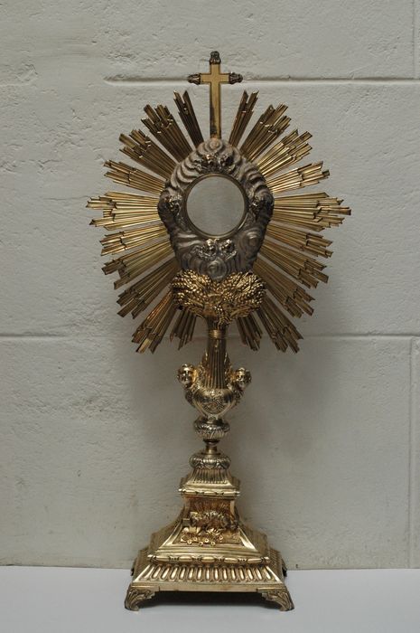 ostensoir n°1 - © Ministère de la Culture (France), Conservation des antiquités et des objets d’art du Morbihan, tous droits réservés