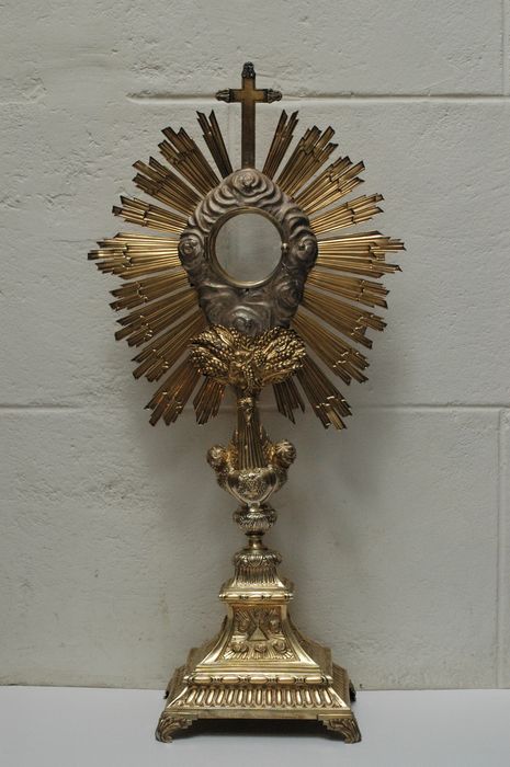 ostensoir n°1 - © Ministère de la Culture (France), Conservation des antiquités et des objets d’art du Morbihan, tous droits réservés