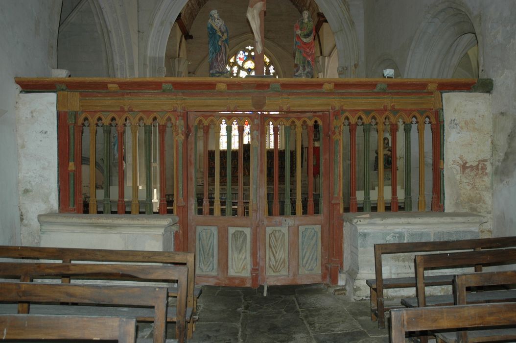 clôture liturgique - © Ministère de la Culture (France), Conservation des antiquités et des objets d’art du Morbihan – Tous droits réservés