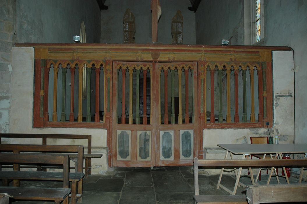 clôture liturgique - © Ministère de la Culture (France), Conservation des antiquités et des objets d’art du Morbihan – Tous droits réservés