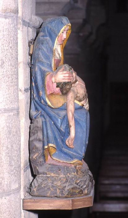 groupe sculpté : Vierge de Pitié