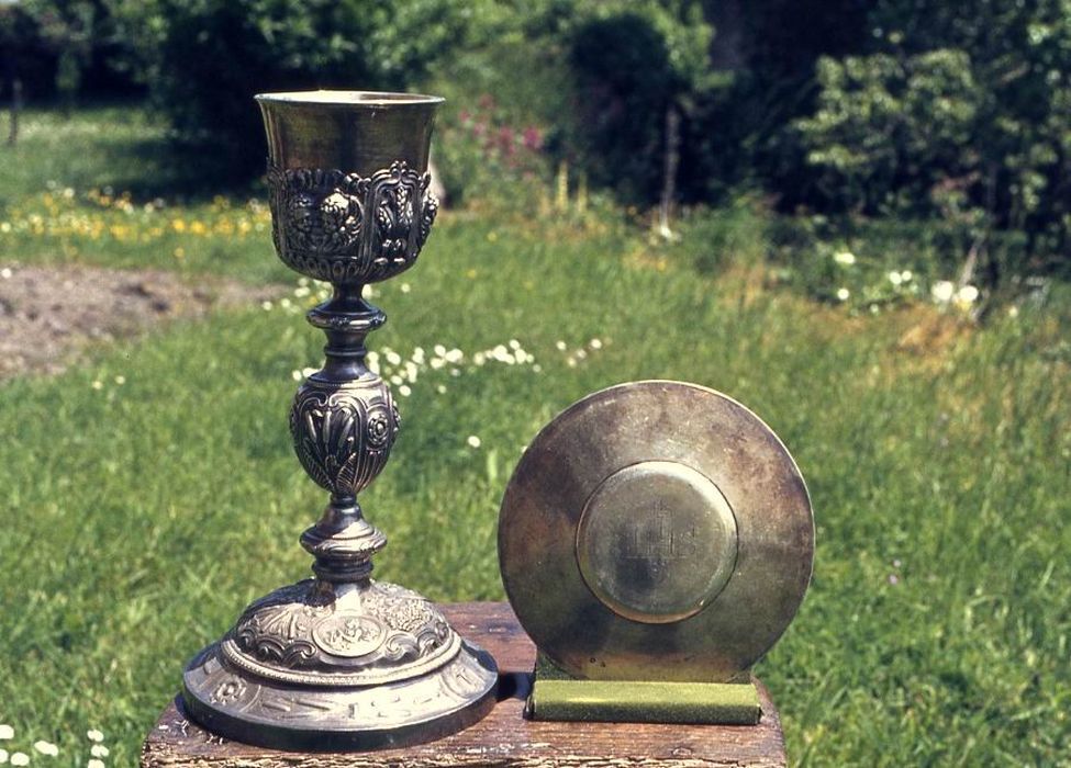 calice, patène - © Ministère de la Culture (France), Conservation des antiquités et des objets d’art du Morbihan – Tous droits réservés