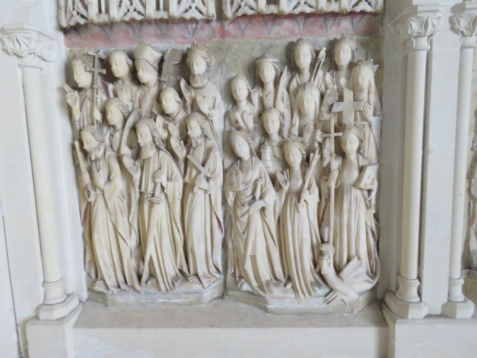 retable, détail