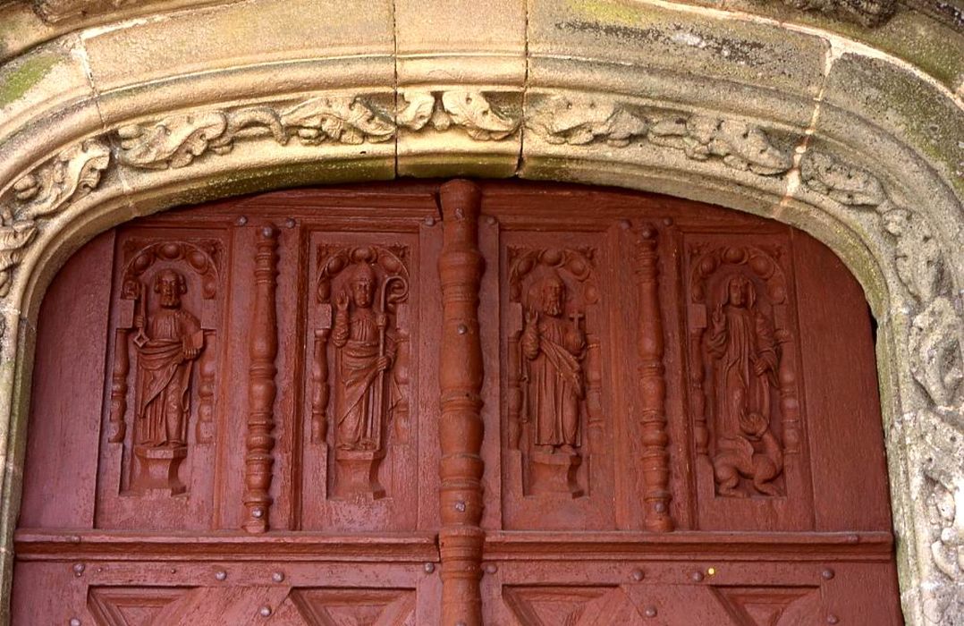 vantaux, vue partielle - © Ministère de la Culture (France), Conservation des antiquités et des objets d’art du Morbihan – Tous droits réservés