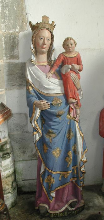 statue dite Notre-Dame-de-Bonne-Encontre : Vierge à l'enfant