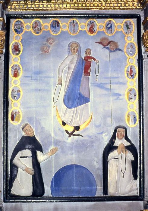 bas-relief : Le Rosaire - © Ministère de la Culture (France), Conservation des antiquités et des objets d’art du Morbihan – Tous droits réservés
