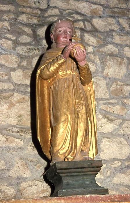 Statue : Enfant Jésus en Sauveur du monde