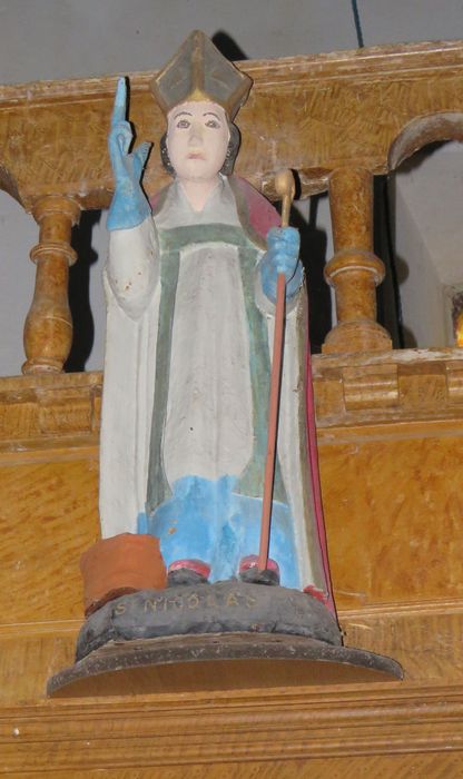 Statue (statuette) : Saint Nicolas