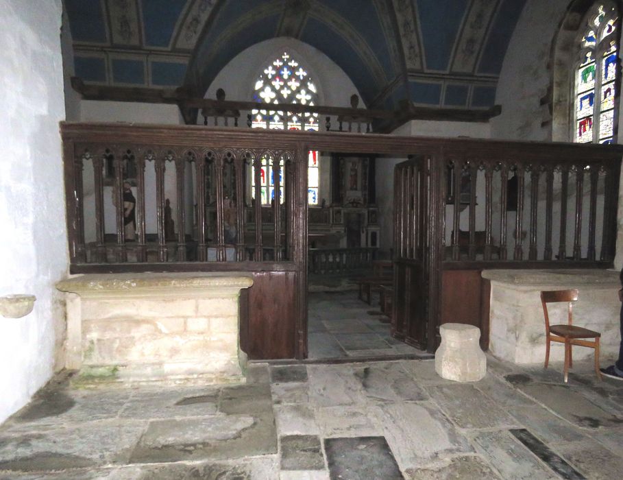 clôture de choeur (chancel)