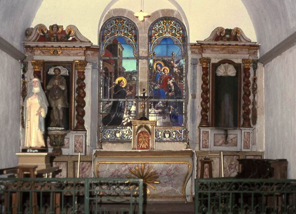 niches du choeur et latérales - © Ministère de la Culture (France), Conservation des antiquités et des objets d’art du Morbihan – Tous droits réservés