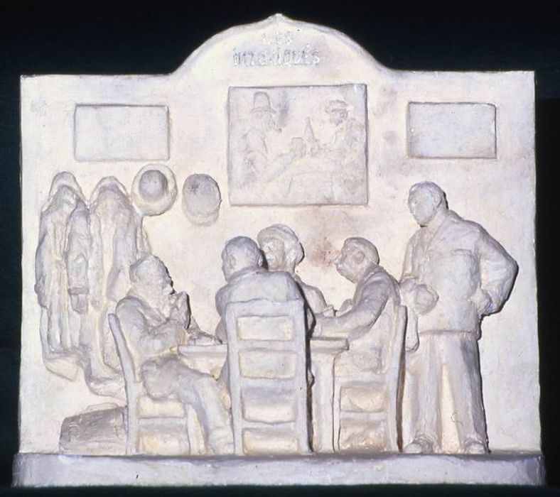 collection de trois-cent-quatorze sculptures, détail