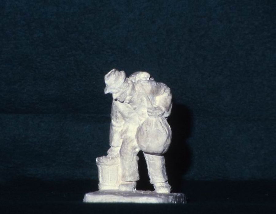 collection de trois-cent-quatorze sculptures, détail