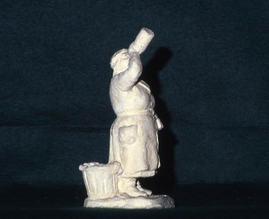 collection de trois-cent-quatorze sculptures, détail