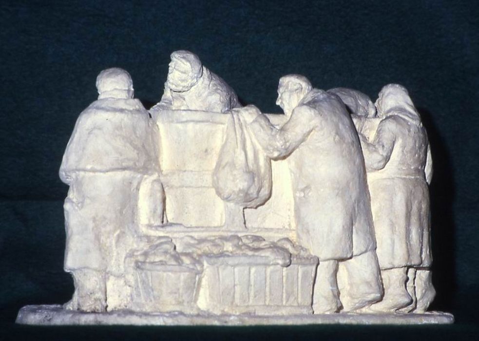 collection de trois-cent-quatorze sculptures, détail 