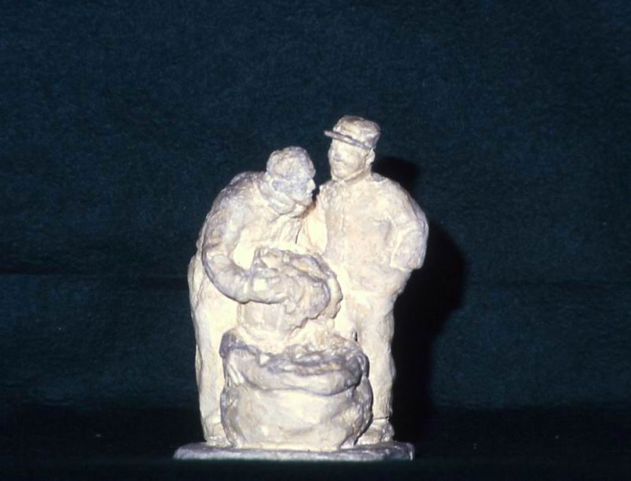 collection de trois-cent-quatorze sculptures, détail