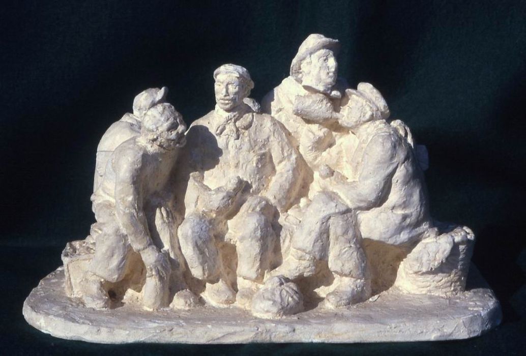 collection de trois-cent-quatorze sculptures, détail