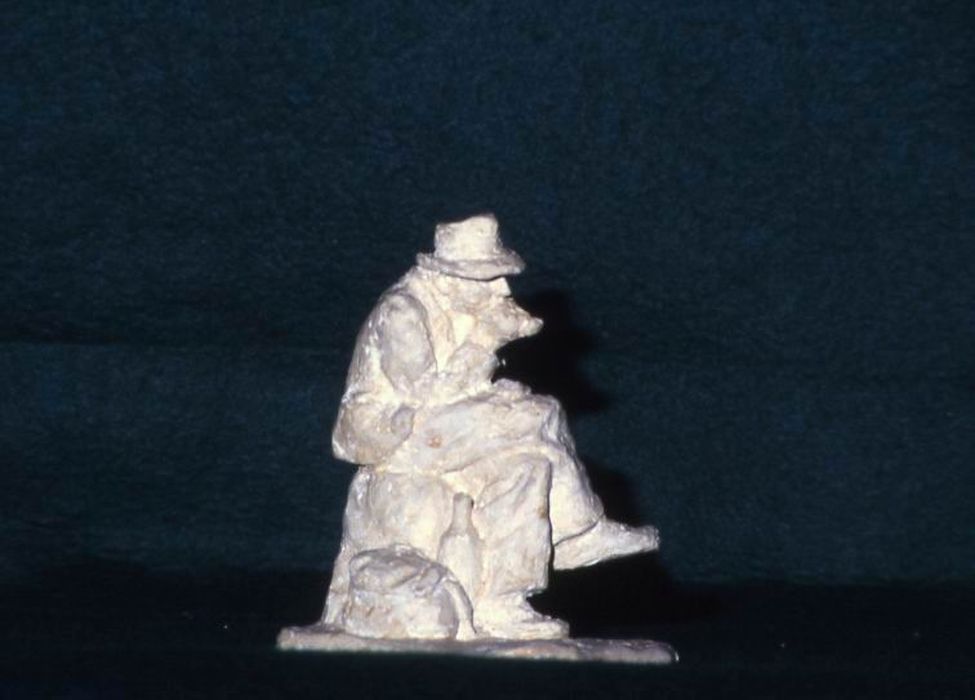 collection de trois-cent-quatorze sculptures, détail