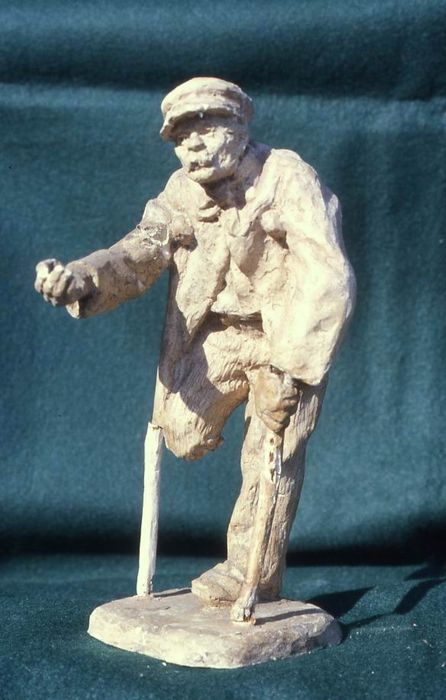 collection de trois-cent-quatorze sculptures, détail