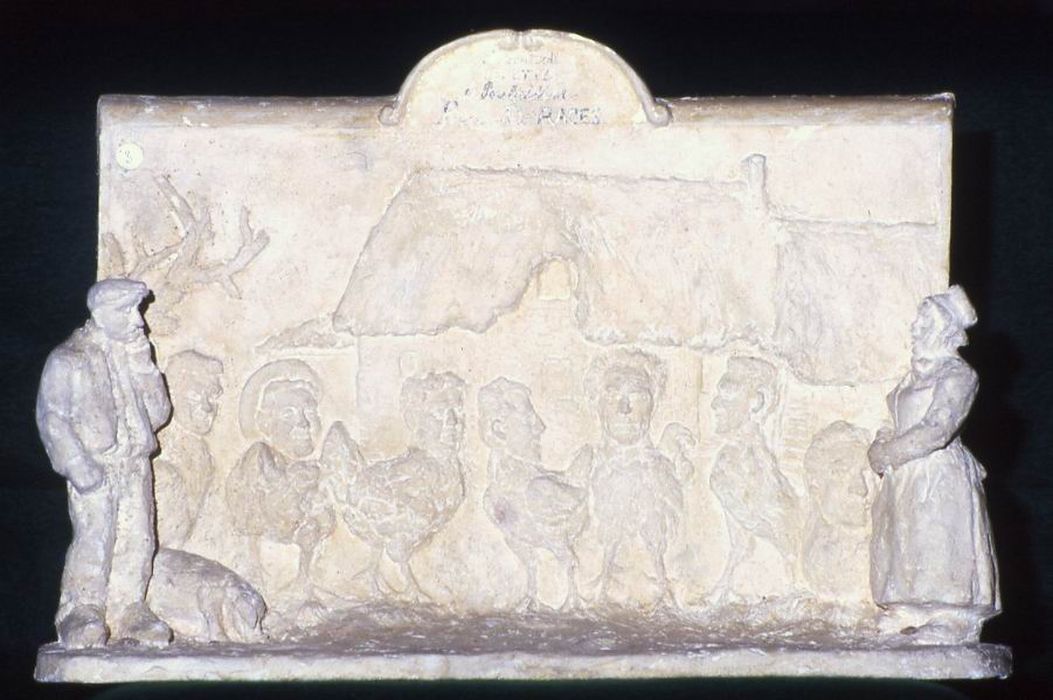 collection de trois-cent-quatorze sculptures, détail