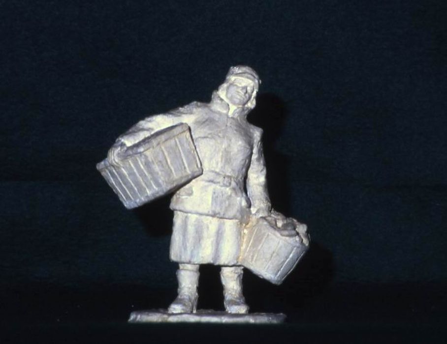 collection de trois-cent-quatorze sculptures, détail